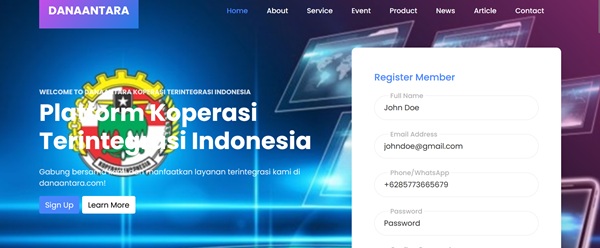 Danaantara Platform Koperasi Terintegrasi Indonesia Taekwondo Indonesia Dojang CTC Kartika Bandung